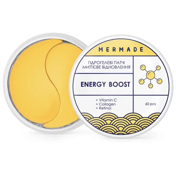 Patch-uri pentru ochi Mermade Energy Boost Pentru tonifiere / 60 photo 1