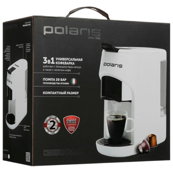 Кофемашина Polaris PCM2034 Автоматическая / 0.6 л / Белый photo 8