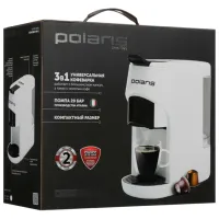 Кофемашина Polaris PCM2034 Автоматическая / 0.6 л / Белый photo 8