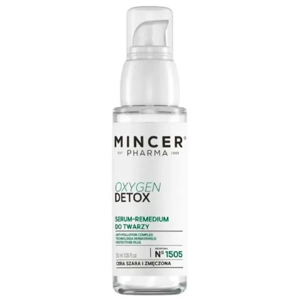 Ser pentru față Mincer Pharma Oxygen Detox Serum N1505 0.03l / Toate tipurile photo 1
