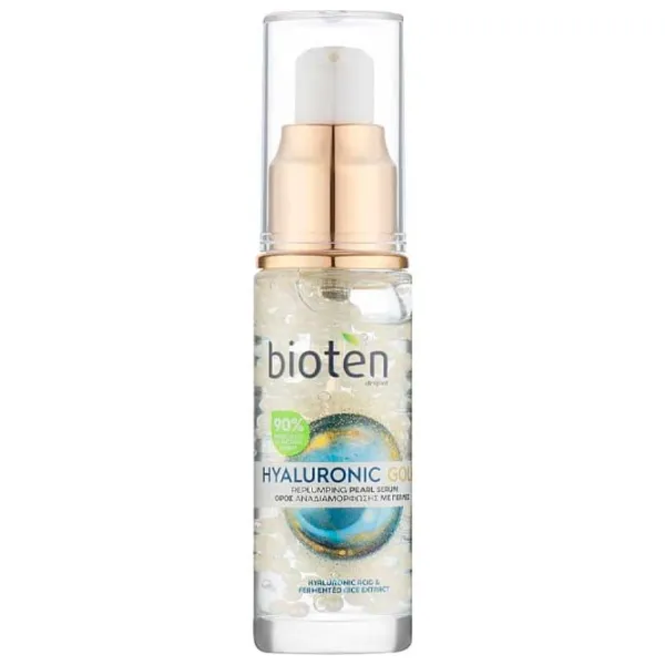 Сыворотка для лица Bioten Hyaluronic Gold Serum 0.03л / Все типы photo 1