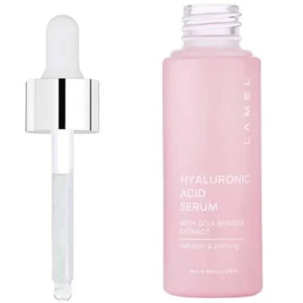 Ser pentru față Lamel HYALURONIC ACID SERUM WITH HYALURONIC ACID AND GOJI BERRIES 0.029l / Toate tipurile photo 1