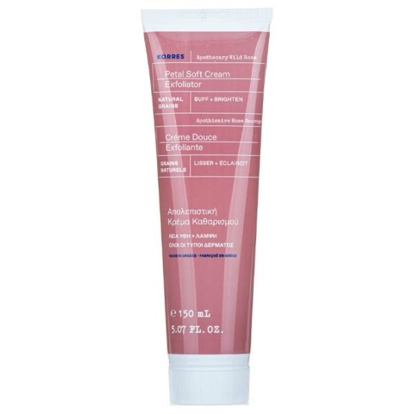 Scrub de față KORRES Apothecary Wild Rose 0.15l / pentru femei photo 1