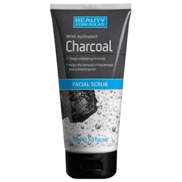 Скраб для лица Beauty Formulas Charcoal 0.15л / для женщин photo 1