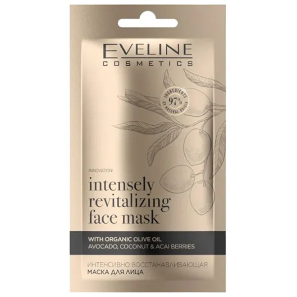 Mască pentru față Eveline Cosmetics Organic Gold Mască / Toate tipurile photo 1