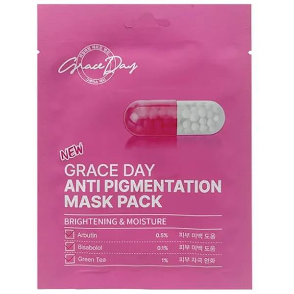 Медицинская маска Grace Day Anti Pigmentation Маска / Все типы photo 1