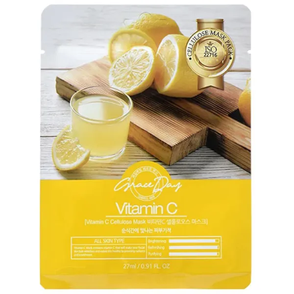 Mască pentru față Grace Day Vitamin C Mască / Toate tipurile photo 1