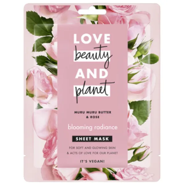 Медицинская маска Love Beauty and Planet Цветущий Маска / Все типы photo 1