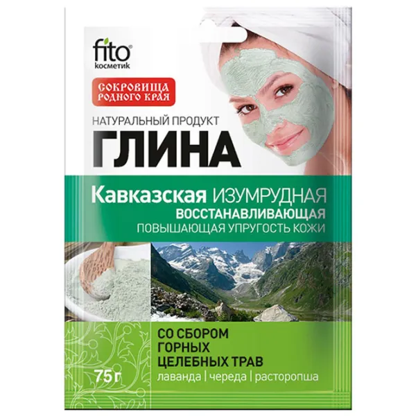 Медицинская маска ФИТО Clay Caucasian Маска / Все типы photo 1