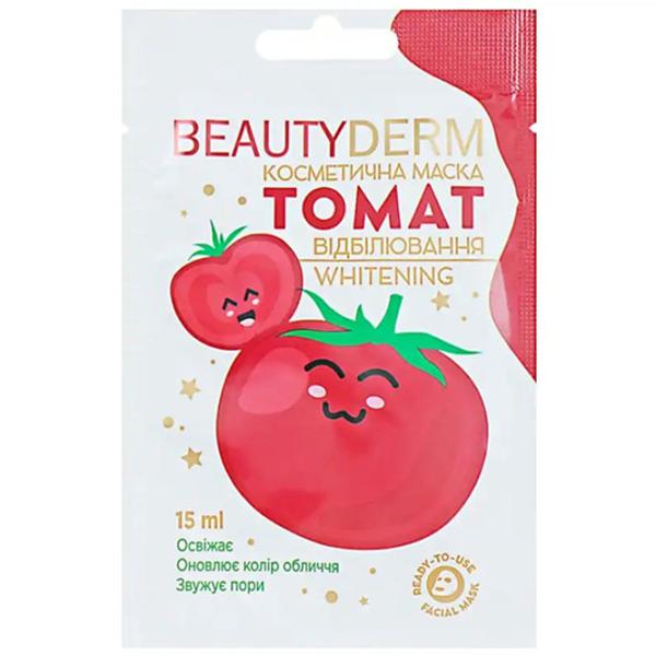 Mască pentru față Beauty Derm Tomato whitening Mască / Toate tipurile photo 1