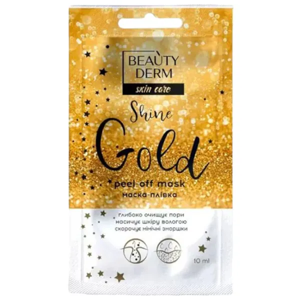Mască pentru față Beauty Derm Golden Exfoliating  Mască / Toate tipurile photo 1