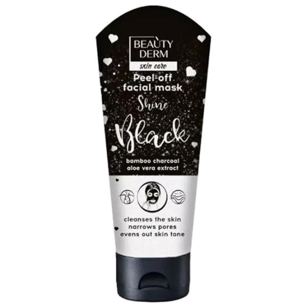 Mască pentru față Beauty Derm Black Exfoliating Mască / Grasă și combinată photo 1