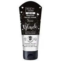 Mască pentru față Beauty Derm Black Exfoliating Mască / Grasă și combinată