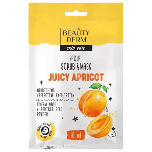 Mască pentru față Beauty Derm Juicy Apricot Mască / Toate tipurile photo 1