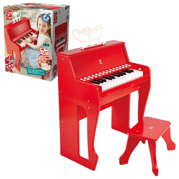 Пианино для детей Hape E0630 37 клавиш  / Красный photo 2