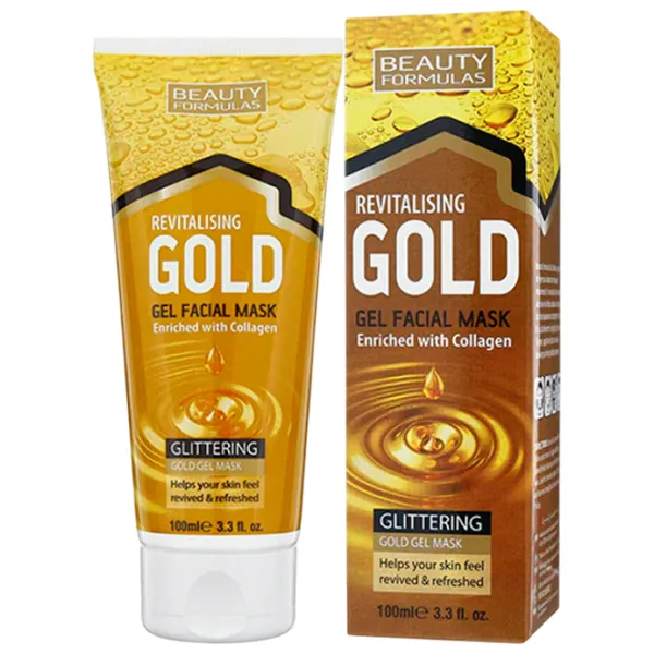 Mască pentru față Beauty Formulas Gold Revitalizing Cremă / Toate tipurile photo 1