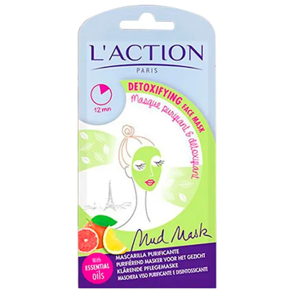 Mască pentru față L'Action Detoxifying Face Mask Mască / Toate tipurile photo 1