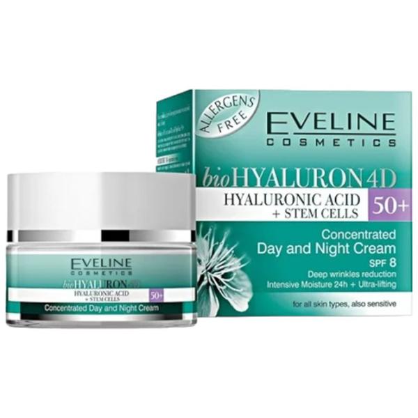 Cremă pentru față Eveline Cosmetics Bio Hyaluron Toate tipurile / 0.05l photo 1