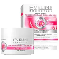 Крем для лица Eveline Cosmetics Гиалуроновая кислота + Роза Все типы / 0.05л