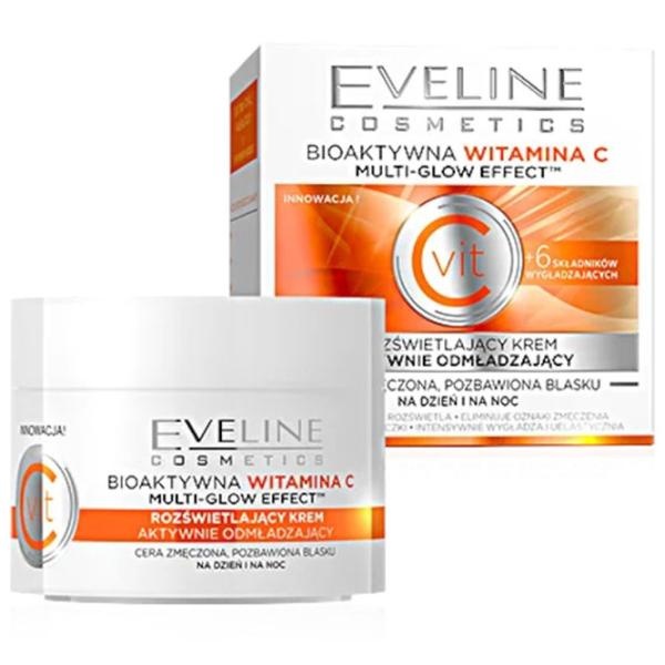 Cremă pentru față Eveline Cosmetics Vitamin C Toate tipurile / 0.05l photo 1