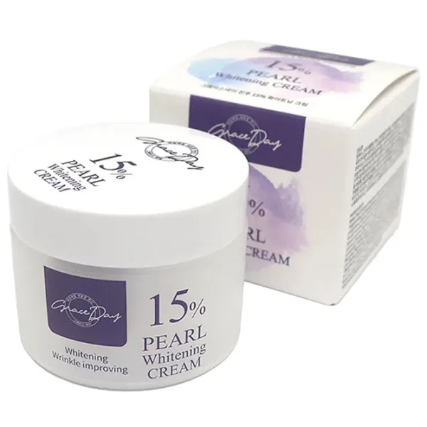Cremă pentru față Grace Day Albire extract de perla Toate tipurile / 0.05l photo 1