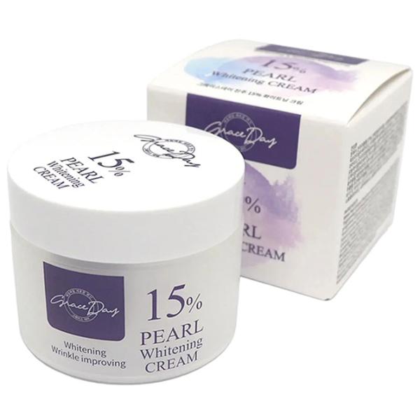Cremă pentru față Grace Day Albire extract de perla Toate tipurile / 0.05l photo 1