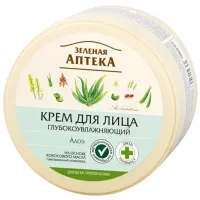 Крем для лица ЗЕЛЁНАЯ АПТЕКА Aloe Все типы / 0.2л