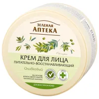 Крем для лица ЗЕЛЁНАЯ АПТЕКА Оливи Все типы / 0.2л