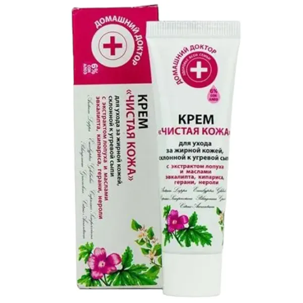 Cremă pentru față Home Doctor Piele curata Toate tipurile / 0.03l photo 1