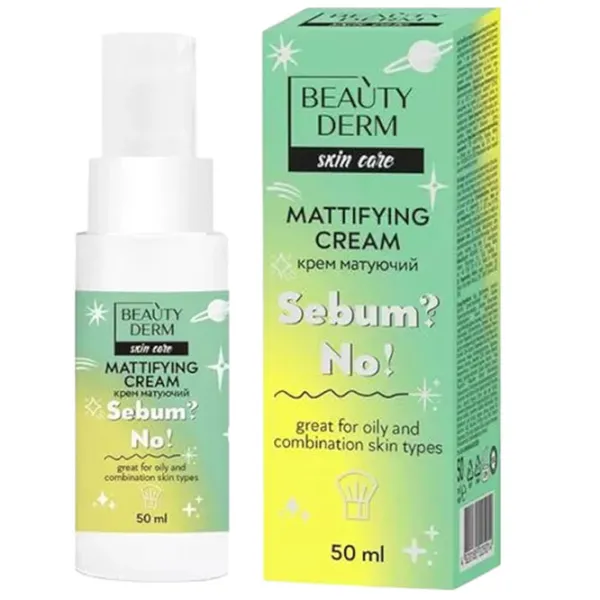 Cremă pentru față BeautyDerm No Sebum Toate tipurile / 0.05l photo 1