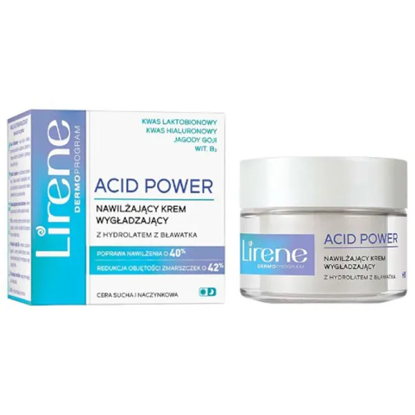 Крем для лица Lirene Угловой цветок Lirene Acid Power Cухая / 0.05л photo 1