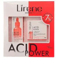 Крем для лица Lirene Lirene Acid Power Set с гиалуроновой кислотой Проблемная / 0.05л