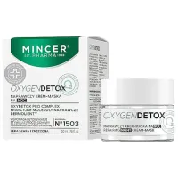 Крем для лица Mincer Pharma Детоксикационный крем с кислородом Все типы / 0.05л