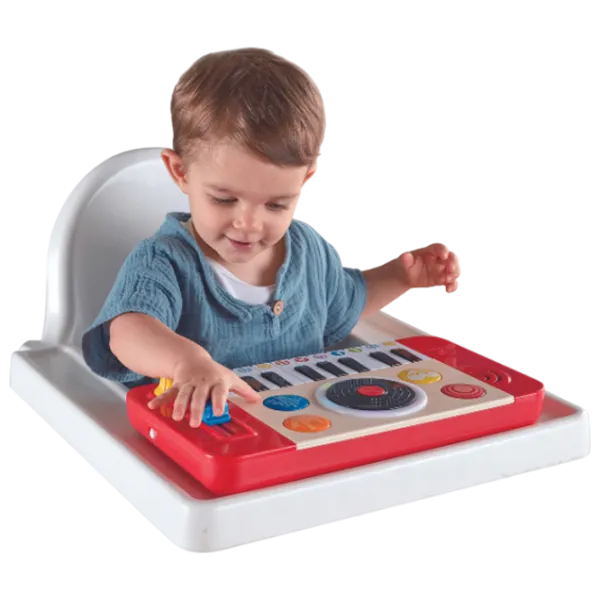 Синтезатор Hape DJ Mix & Spin 12 месяцев / Красный photo 5