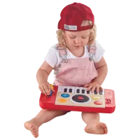 Sintetizator Hape DJ Mix & Spin 12 luni / Red photo 6