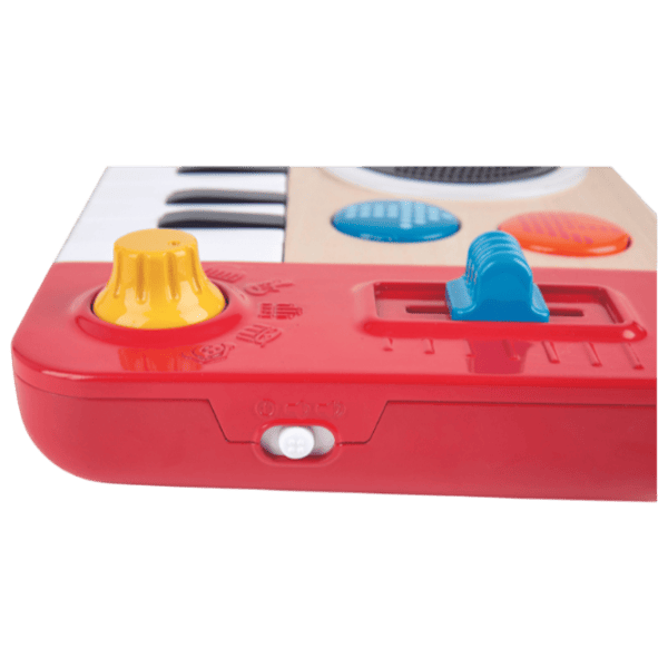 Синтезатор Hape DJ Mix & Spin 12 месяцев / Красный photo 7