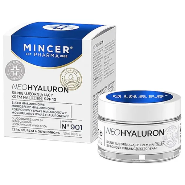 Cremă pentru față Mincer Pharma Neo Hyaluron Toate tipurile / 0.05l photo 1