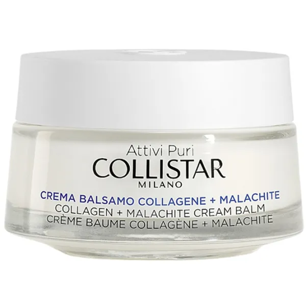 Крем для лица Collistar Pure Actives Collagen + Malachite Cream Balm  Все типы / 0.05л photo 1