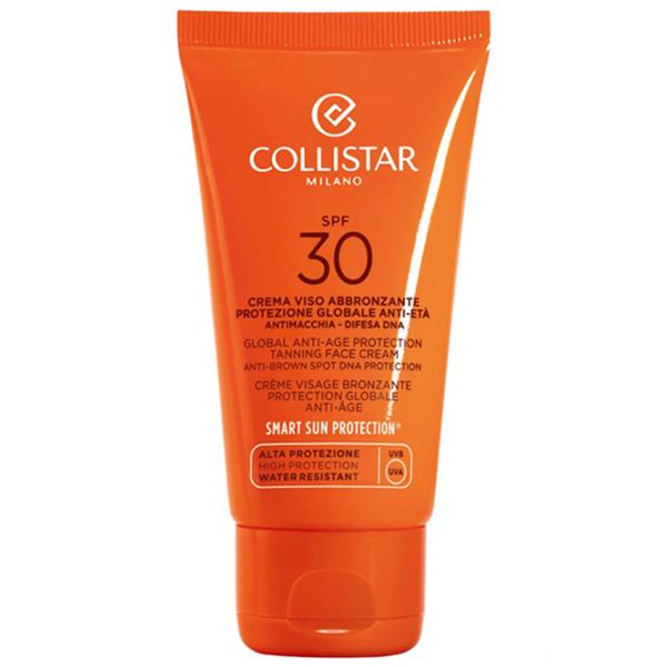 Крем для лица Collistar Global Anti-Age Tanning Face Cream  Все типы / 0.05л photo 1