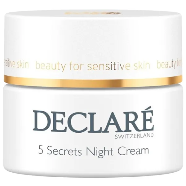 Cremă pentru față Declare Stress Balance 5 Secrets Night Cream Toate tipurile / 0.05l photo 1