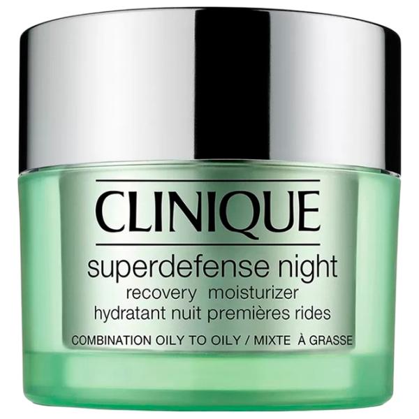Крем для лица Clinique Superdefense Night Recovery Moisturizer Все типы / 0.05л photo 1