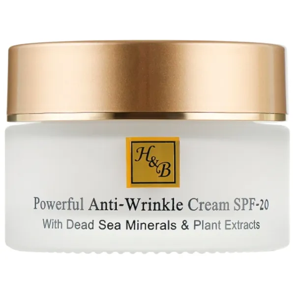 Крем для лица Health & Beauty Powerful Anti Wrinkle Все типы / 0.05л photo 1