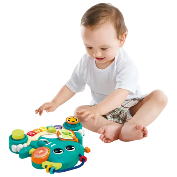 Pian Hola Toys 2in1 Dinosaur 3 ani / Blue photo 5