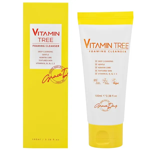 Soluție de curațare a feței Grace Day Vitamin Tree Toate tipurile / 0.1l photo 1