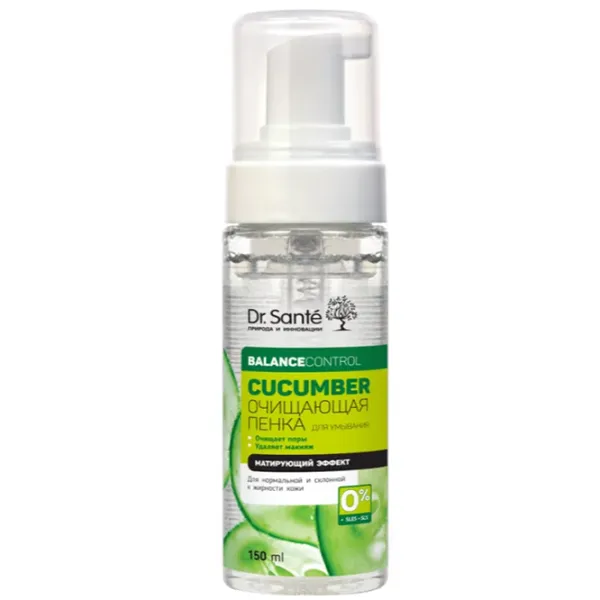 Раствор для очищения лица Dr.Sante Cucumber Жирная /  photo 1