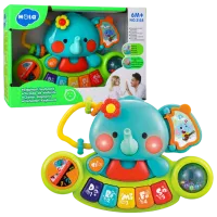 Pian Hola Toys Elephant 12 luni / Green