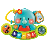Pian Hola Toys Elephant 12 luni / Green photo 2