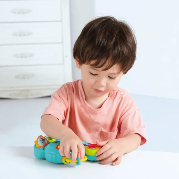 Pian Hola Toys Elephant 12 luni / Green photo 4