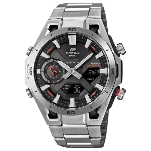 Наручные часы для мужчин Casio ECB-2300D-1AEF Кварцевый / 46 мм photo 1