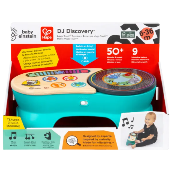 DJ микшер Hape DJ Discovery 6 месяцев / Синий photo 3